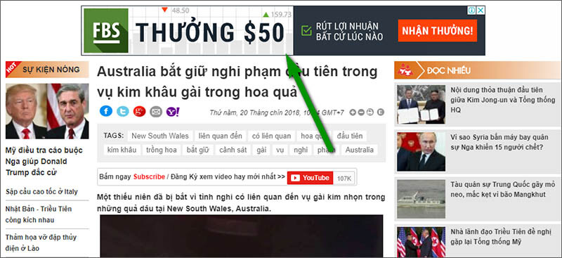 để nofollow cho liên kết trả phí