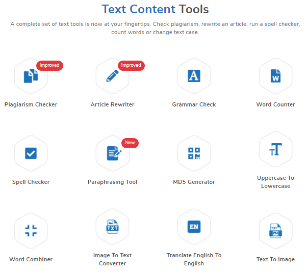 text-content-tools Công cụ Nội dung Văn bản