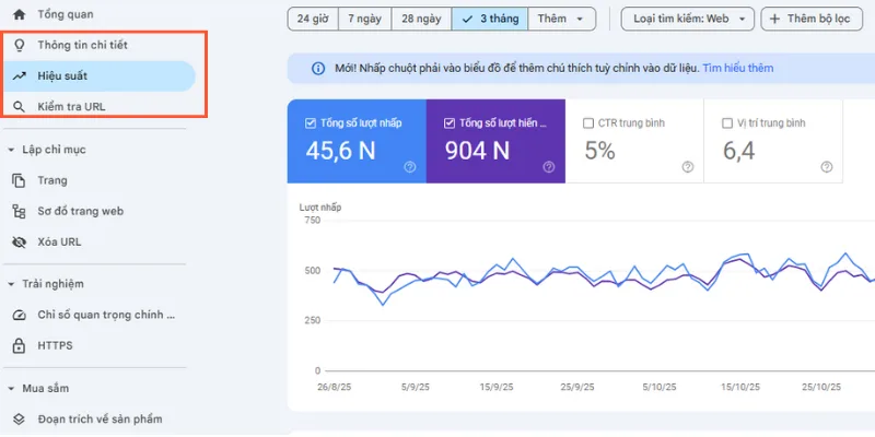 Hướng dẫn kiểm tra organic keyword