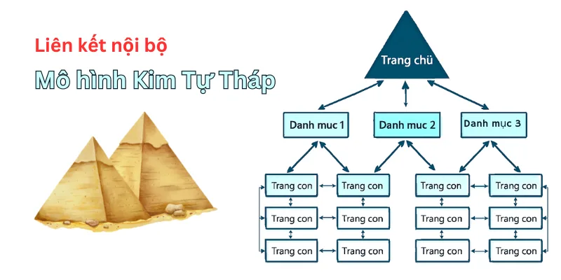 Liên kết nội bộ hình kim tự tháp