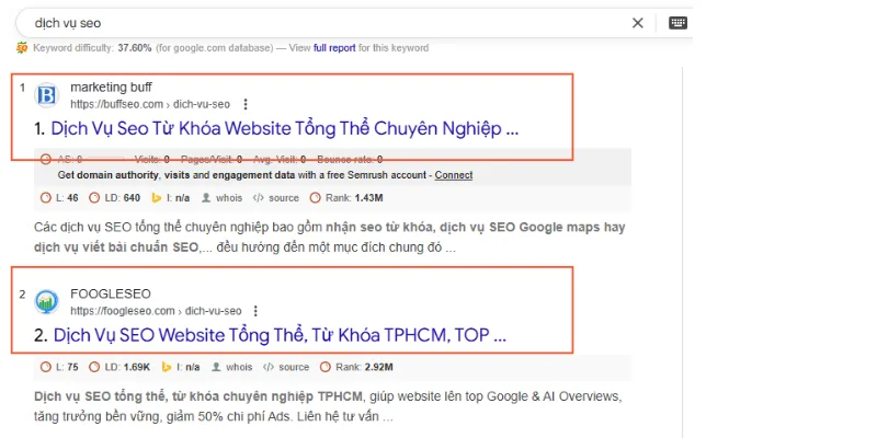 Phân tích đối thủ cạnh tranh